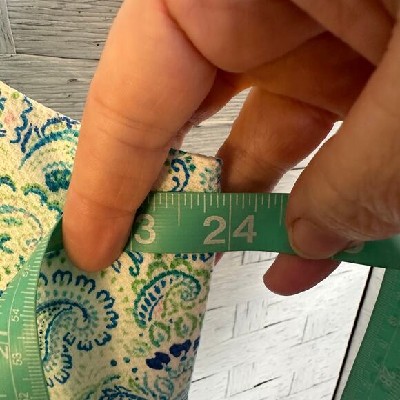 Talbots women’s dress square neck bodycon Paisley sheath feminine plus size - Picture 6 of 10